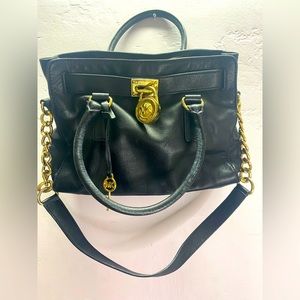 Michael Kors Leather Chain-Link Purse Handbag [AP-1304]